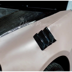 TopCar Style Fenders For Porsche 911 Carrera & S & Turbo S 992 992.1 992.2 2019-2028 Partial Visible Dry Carbon Fiber Version