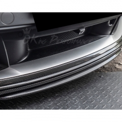 TechArt Style Dry Carbon Fiber Front Lip For Porsche 911 992 Carrera S 2019-2023