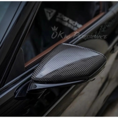 OEM Style Dry Carbon Fiber Mirror Cover For Porsche 911 Carrera & S & Turbo S 992 992.1 992.2 2019-2028 LHD