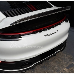 TechArt Style Dry Carbon Fiber Rear Spoiler For Porsche 911 Carrera & S 992 992.1 992.2 2019-2028