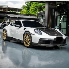 TopCar Style Dry Carbon Fiber Side Skirt For Porsche 911 Carrera & S 992 992.1 992.2 2019-2028