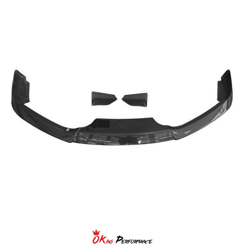 Brabx Style Dry Carbon Fiber Front Lip For Porsche 911 Carrera 992 992.1 2019-2023