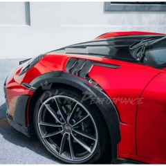 TechArt GTstreet R Style Wide Body Kits For Porsche 911 Carrera & S 992 992.1 2019-2023 Partial Visible Dry Carbon Fiber Version