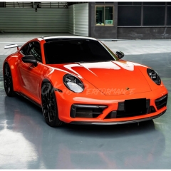OEM Style Dry Carbon Fiber Front Lip For Porsche 911 Carrera & S 992 992.1 2019-2023