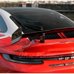 Brabx Style Dry Carbon Fiber Rear Spoiler Wing For Porsche 911 Carrera & S 992 992.1 992.2 2019-2028