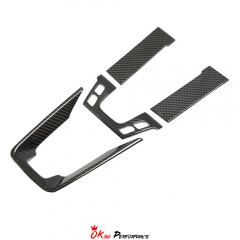 Dry Carbon Fiber Interiors Kits Center Console Cover For Porsche 911 Carrera & S & Turbo S 992 992.1 992.2 2019-2028