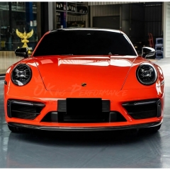 OEM Style Dry Carbon Fiber Front Lip For Porsche 911 Carrera & S 992 992.1 2019-2023