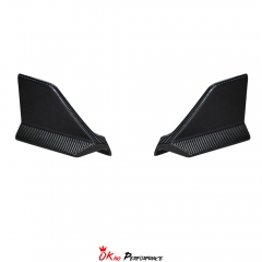 Brabx Style Dry Carbon Fiber Side Skirts Splitter For Porsche 911 Carrera & S 992 992.1 992.2 2019-2028