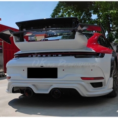 TechArt GTstreet R Style Wide Body Kits For Porsche 911 Carrera & S 992 992.1 2019-2023 Partial Visible Dry Carbon Fiber Version