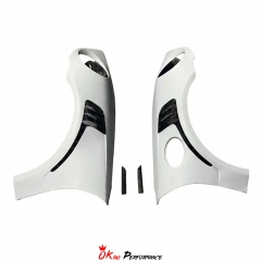 TechArt GTstreet R Style Front Fenders For Porsche 911 Carrera & S & Turbo S 992 992.1 992.2 2019-2028 Partial Visible Dry Carbon Fiber Version