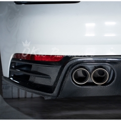 Brabx Style Dry Carbon Fiber Rear Diffuser For Porsche 911 Carrera 992 992.1 2019-2023