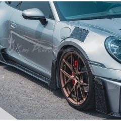 Ghost Style Wide Body Kits For Porsche 911 Carrera & S 992 992.1 2019-2023 Partial Visible Dry Carbon Fiber Version