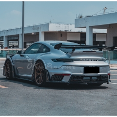 Ghost Style Wide Body Kits For Porsche 911 Carrera & S 992 992.1 2019-2023 Partial Visible Dry Carbon Fiber Version