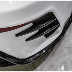 Keyvany Style Rear Bumper For Porsche 911 Carrera & S 992 992.1 2019-2023 Partial Visible Dry Carbon Fiber Version