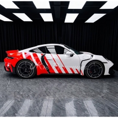 Brabx Rocket 900 Style Conversion Body Kit For Porsche 911 Carrera & S 992 992.1 2019-2023 Partial Visible Dry Carbon Fiber Version