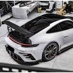 Keyvany Style Rear Spoiler GT Wing & Base Lid & Engine Cover For Porsche 911 Carrera & S 992 992.1 992.2 2019-2028