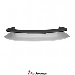 Dakar Style Dry Carbon Fiber Rear Spoiler Wing & Primer Base Lid For Porsche 911 Carrera & S 992 992.1 992.2 2019-2028