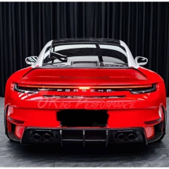 Brabx Rocket 900 Style Conversion Body Kit For Porsche 911 Carrera & S 992 992.1 2019-2023 Partial Visible Dry Carbon Fiber Version