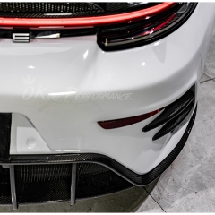 Keyvany Style Rear Bumper For Porsche 911 Carrera & S 992 992.1 2019-2023 Partial Visible Dry Carbon Fiber Version