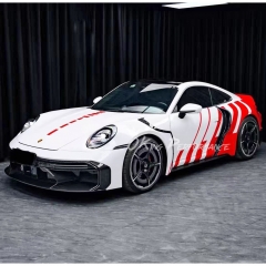Brabx Rocket 900 Style Conversion Body Kit For Porsche 911 Carrera & S 992 992.1 2019-2023 Partial Visible Dry Carbon Fiber Version