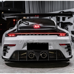 Keyvany Style Rear Spoiler GT Wing & Base Lid & Engine Cover For Porsche 911 Carrera & S 992 992.1 992.2 2019-2028