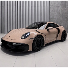 Brabx Rocket 900 Style Conversion Body Kit For Porsche 911 Carrera & S 992 992.1 2019-2023 Partial Visible Dry Carbon Fiber Version