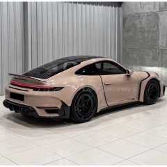 Brabx Rocket 900 Style Conversion Body Kit For Porsche 911 Carrera & S 992 992.1 2019-2023 Partial Visible Dry Carbon Fiber Version