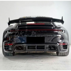 Brabx Style Dry Carbon Fiber Aero Body Kit For Porsche 911 Turbo S 992 992.1 2019-2023