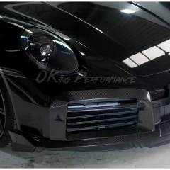 Brabx Style Dry Carbon Fiber Aero Body Kit For Porsche 911 Turbo S 992 992.1 2019-2023