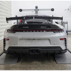 992.2 GT3 Style Rear Bumper For Porsche 911 Carrera & S 992 992.1 2019-2023 Raw Dry Carbon Fiber Version