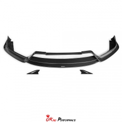 CMST Style Dry Carbon Fiber Front Lip For Porsche 911 Carrera S 992 992.1 2019-2023