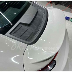 992.2 GT3 Touring Style Dry Carbon Fiber Rear Engine Cover Lid For Porsche 911 Carrera & S 992 992.1 992.2 2019-2028