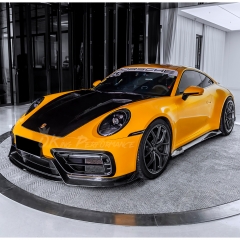 CMST Style Dry Carbon Fiber Hood Bonnet For Porsche 911 Carrera & S & Turbo S 992 992.1 992.2 2019-2028