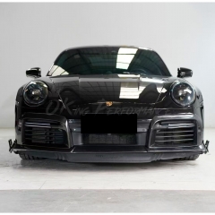 Brabx Style Dry Carbon Fiber Aero Body Kit For Porsche 911 Turbo S 992 992.1 2019-2023