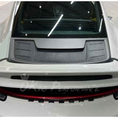 992.2 GT3 Touring Style Dry Carbon Fiber Rear Engine Cover Lid For Porsche 911 Carrera & S 992 992.1 992.2 2019-2028
