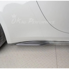 OEM Style Dry Carbon Fiber Side Skirt For Porsche 911 Turbo S 992 992.1 992.2 2019-2028