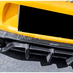 CMST Style Dry Carbon Fiber Rear Diffuser For Porsche 911 Carrera S 992 992.1 2019-2023