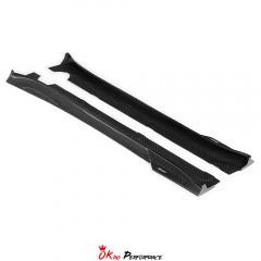 CMST Style Dry Carbon Fiber Side Skirt For Porsche 911 Carrera & S 992 992.1 992.2 2019-2028
