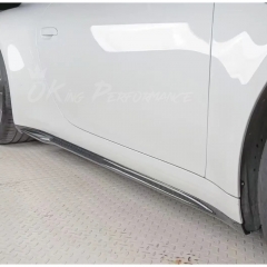 OEM Style Dry Carbon Fiber Side Skirt For Porsche 911 Turbo S 992 992.1 992.2 2019-2028