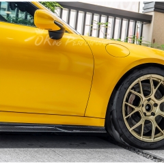 CMST Style Dry Carbon Fiber Side Skirt For Porsche 911 Carrera & S 992 992.1 992.2 2019-2028