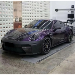 992.2 GT3 Style Body Kits For Porsche 911 Carrera & S 992 992.1 2019-2023 Raw Dry Carbon Fiber Version