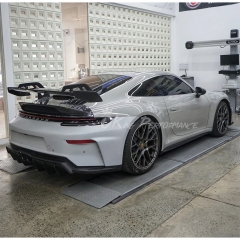 992.2 GT3 Style Rear Bumper For Porsche 911 Carrera & S 992 992.1 2019-2023 Raw Dry Carbon Fiber Version