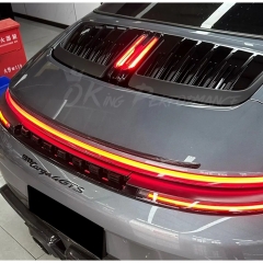 992.2 GT3 Touring Style Dry Carbon Fiber Rear Spoiler For Porsche 911 Carrera & S 992 992.1 992.2 2019-2028