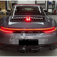 992.2 GT3 Touring Style Dry Carbon Fiber Rear Spoiler For Porsche 911 Carrera & S 992 992.1 992.2 2019-2028