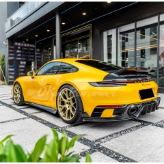 CMST Style Dry Carbon Fiber Side Skirt For Porsche 911 Carrera & S 992 992.1 992.2 2019-2028