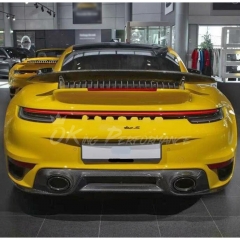 OEM Style Dry Carbon Fiber Rear Spoiler Wing For Porsche 911 Turbo S 992 992.1 992.2 2019-2028