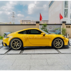 CMST Style Dry Carbon Fiber Side Skirt For Porsche 911 Carrera & S 992 992.1 992.2 2019-2028