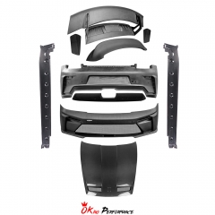 992.2 GT3 Style Body Kits For Porsche 911 Carrera & S 992 992.1 2019-2023 Raw Dry Carbon Fiber Version