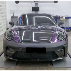 992.2 GT3 Style Front Bumper For Porsche 911 Carrera & S & Turbo S 992 992.1 992.2 2019-2028 Raw Dry Carbon Fiber Version