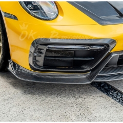 CMST Style Dry Carbon Fiber Front Lip For Porsche 911 Carrera S 992 992.1 2019-2023